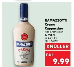 Kaufland Ramazzotti crema cappuccino Angebot