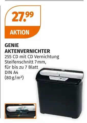 Müller Genie aktenvernichter Angebot