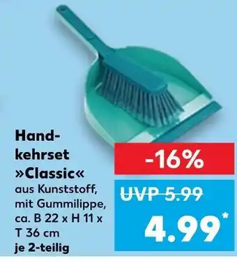 Kaufland Handkehrset classic Angebot