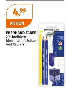 Müller Eberhard faber 2 schreiblernbleistifte mit spitzer und radierer Angebot
