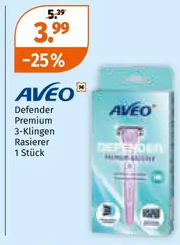Müller Aveo defender premium 3-klingen rasierer Angebot