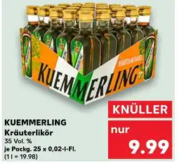 Kaufland Kuemmerling kräuterlikör Angebot