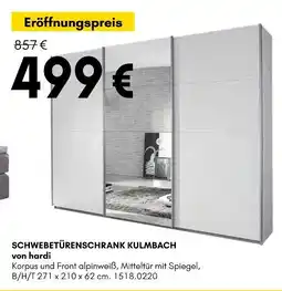 Hardeck Von hardi schwebetürenschrank kulmbach Angebot