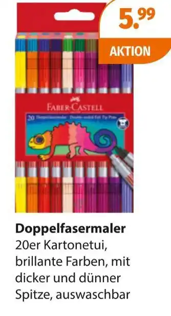 Müller Faber-castell doppelfasermaler Angebot