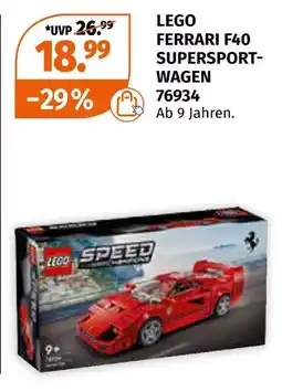 Müller Lego ferrari f40 supersportwagen 76934 Angebot