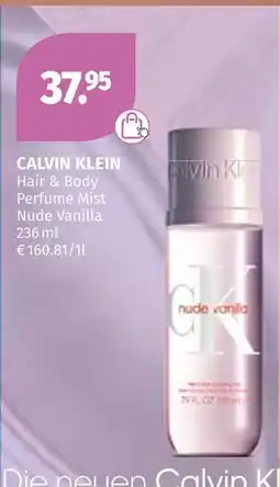 Müller Calvin klein hair & body perfume mist nude vanilla Angebot