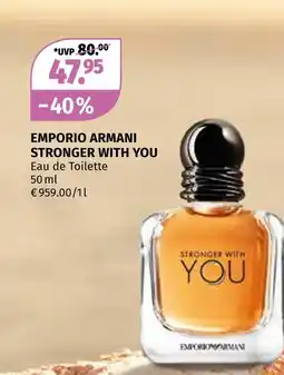 Müller Emporio armani stronger with you Angebot