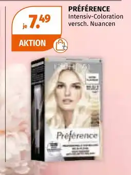 Müller Préférence intensiv-coloration Angebot