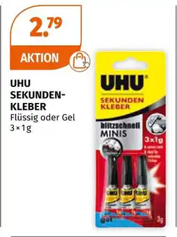 Müller Uhu sekundenkleber flüssig Angebot