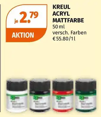 Müller Kreul acryl mattfarbe Angebot