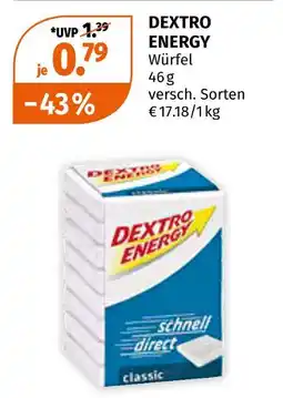 Müller Dextro energy würfel Angebot