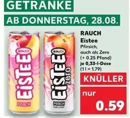 Kaufland Rauch eistee pfirsich Angebot
