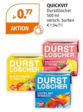 Müller Quickvit durstlöscher Angebot