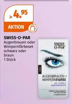 Müller Swiss-o-par augenbrauen oder wimpernfärbeset schwarz oder braun Angebot