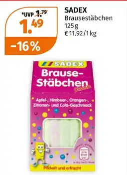 Müller Sadex brausestäbchen Angebot
