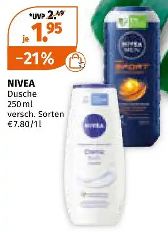 Müller Nivea dusche Angebot