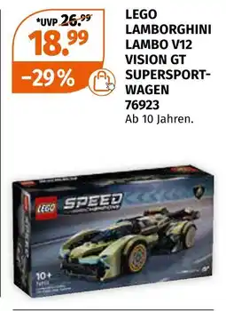 Müller Lego lamborghini lambo v12 vision gt supersportwagen 76923 Angebot