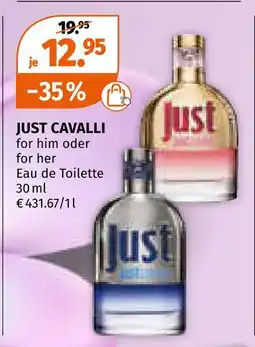 Müller Just cavalli for him oder for her Angebot