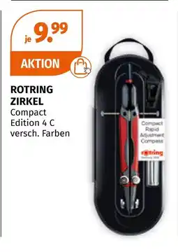 Müller Rotring zirkel compact edition 4 c Angebot