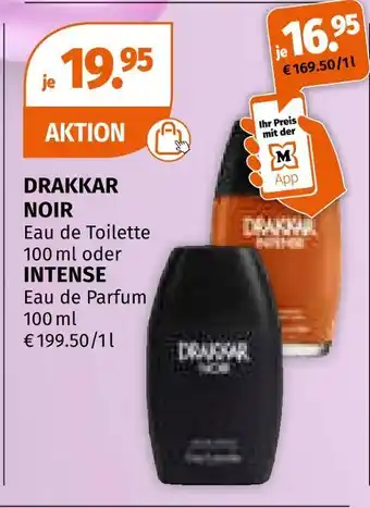 Müller Drakkar noir oder intense Angebot