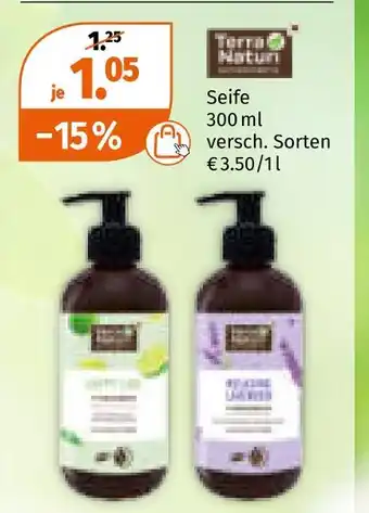 Müller Terra natur seife Angebot