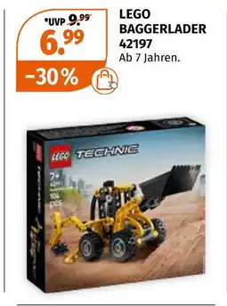 Müller Lego baggerlader 42197 Angebot
