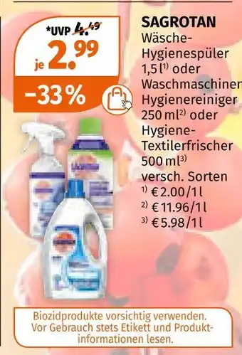 Müller Sagrotan wäsche-hygienespüler Angebot