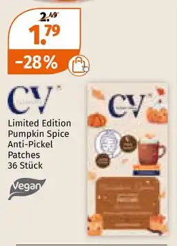 Müller Cv limited edition pumpkin spice anti-pickel patches Angebot