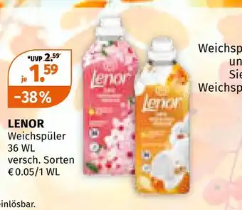 Müller Lenor weichspüler Angebot