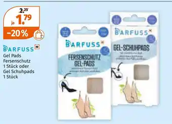 Müller Barfuss gel pads fersenschutz oder gel schuhpads Angebot