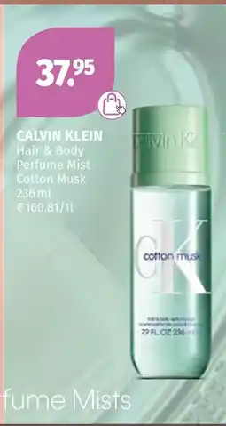 Müller Calvin klein hair & body perfume mist cotton musk Angebot