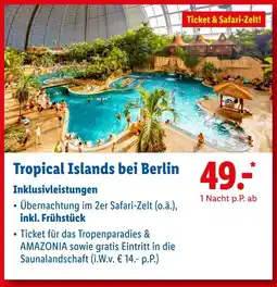 Lidl Tropical islands bei berlin Angebot