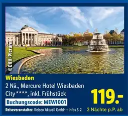 Lidl Mercure mercure hotel wiesbaden city Angebot
