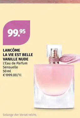 Müller Lancôme la vie est belle vanille nude Angebot