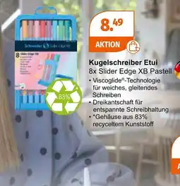 Müller Schneider kugelschreiber etui 8x slider edge xb pastell Angebot