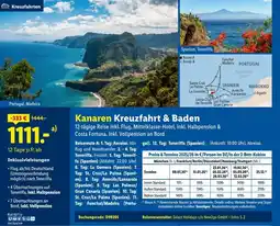 Lidl Select holidays kanaren kreuzfahrt & baden Angebot