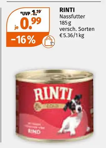 Müller Rinti nassfutter Angebot