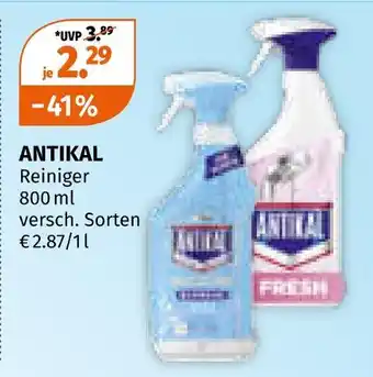 Müller Antikal reiniger Angebot