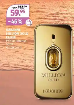 Müller Rabanne million gold elixir Angebot