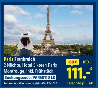 Lidl Paris frankreich, hotel sixteen paris montrouge Angebot