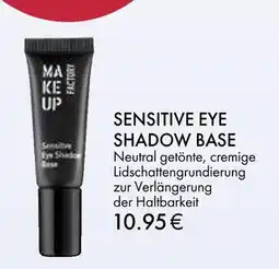 Müller Make up factory sensitive eye shadow base Angebot
