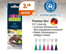 Müller Schneider fineliner etui 5+1 line-up Angebot