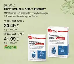 Vitalia Dr. wolz darmflora plus select intensiv Angebot