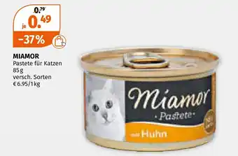 Müller Miamor pastete für katzen Angebot