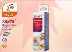 Müller Silavit, vegan melatonin spray Angebot