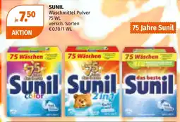Müller Sunil waschmittel pulver Angebot