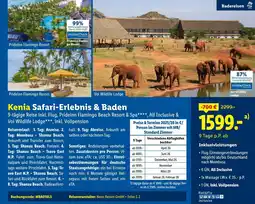 Lidl Kenia safari-erlebnis & baden Angebot
