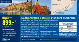 Lidl Südfrankreich & italien standort-rundreise Angebot