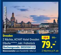 Lidl 2 nächte, achat hotel dresden elbufer , inkl. frühstück Angebot