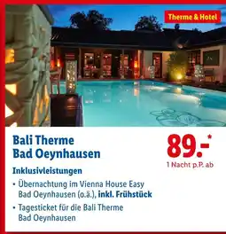 Lidl Bali therme bad oeynhausen Angebot